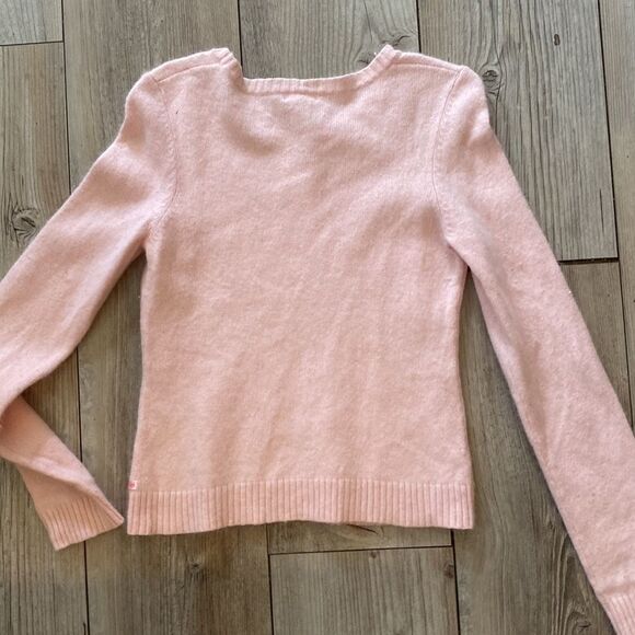 AMERICAN EAGLE LARGE Pink Wool Crew Neck Sweater - Picture 5 of 5